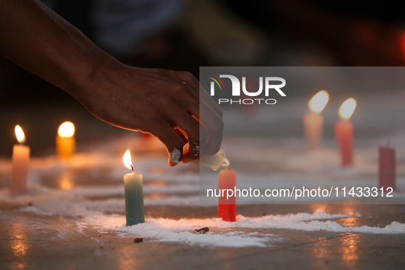 The student wing of the ruling Nepali Congress, the Nepal Student Union, is holding a candlelight vigil in memory of the victims of Wednesda...