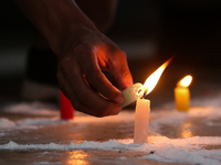 The student wing of the ruling Nepali Congress, the Nepal Student Union, is holding a candlelight vigil in memory of the victims of Wednesda...