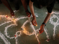 The student wing of the ruling Nepali Congress, the Nepal Student Union, is holding a candlelight vigil in memory of the victims of Wednesda...