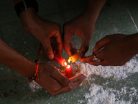 The student wing of the ruling Nepali Congress, the Nepal Student Union, is holding a candlelight vigil in memory of the victims of Wednesda...