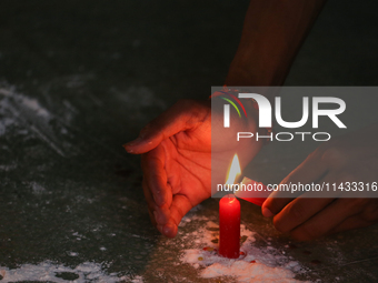 The student wing of the ruling Nepali Congress, the Nepal Student Union, is holding a candlelight vigil in memory of the victims of Wednesda...