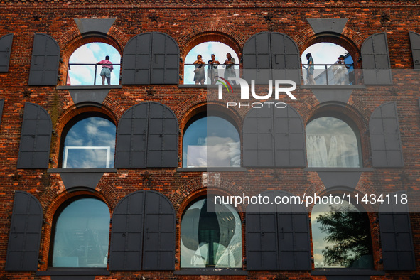 Time Out Market New York building in Brooklyn, New York City, United States of America on July 7th, 2024.  