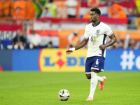 Marc Guehi centre-back of England and Crystal Palace during the UEFA EURO 2024 semi-final match between Netherlands and England at Football...