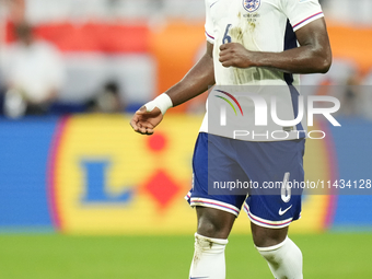 Marc Guehi centre-back of England and Crystal Palace during the UEFA EURO 2024 semi-final match between Netherlands and England at Football...