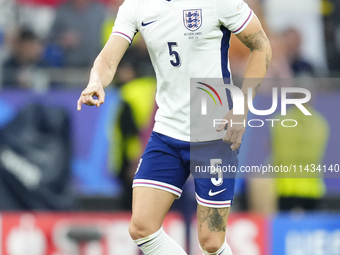 John Stones centre-back of England and Manchester City during the UEFA EURO 2024 semi-final match between Netherlands and England at Footbal...