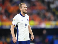 Harry Kane centre-forward of England and Bayern Munich during the UEFA EURO 2024 semi-final match between Netherlands and England at Footbal...