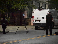 A 42-year-old male is being shot and killed in Baltimore, Maryland, United States, on July 25, 2024. On Thursday evening at around 9:07 p.m....