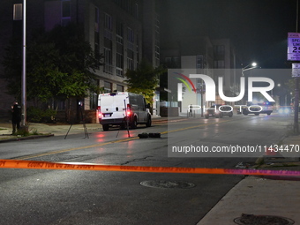 A 42-year-old male is being shot and killed in Baltimore, Maryland, United States, on July 25, 2024. On Thursday evening at around 9:07 p.m....