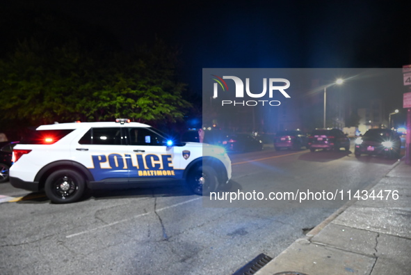 A 42-year-old male is being shot and killed in Baltimore, Maryland, United States, on July 25, 2024. On Thursday evening at around 9:07 p.m....