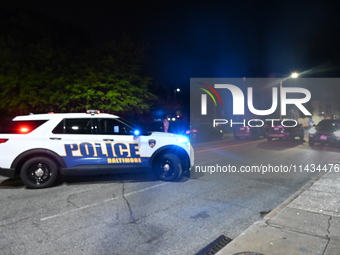 A 42-year-old male is being shot and killed in Baltimore, Maryland, United States, on July 25, 2024. On Thursday evening at around 9:07 p.m....