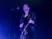 Miles Kane is performing at Santeria Toscana 31 in Milan, Italy, on April 10, 2024. (