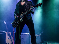 Miles Kane is performing at Santeria Toscana 31 in Milan, Italy, on April 10, 2024. (