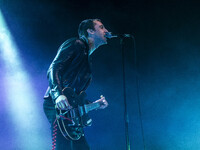 Miles Kane is performing at Santeria Toscana 31 in Milan, Italy, on April 10, 2024. (