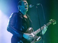 Miles Kane is performing at Santeria Toscana 31 in Milan, Italy, on April 10, 2024. (