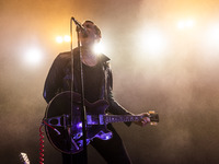 Miles Kane is performing at Santeria Toscana 31 in Milan, Italy, on April 10, 2024. (