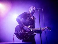 Miles Kane is performing at Santeria Toscana 31 in Milan, Italy, on April 10, 2024. (