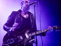 Miles Kane is performing at Santeria Toscana 31 in Milan, Italy, on April 10, 2024. (