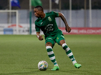 Kemar Reid of Floriana is playing during the UEFA Europa Conference League, Second Qualifying Round, 1st Leg soccer match between Floriana a...