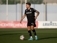 Nuno Santos of Vitoria SC is in action during the UEFA Europa Conference League, Second Qualifying Round, 1st Leg soccer match between Flori...