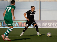 Joao Mendes of Vitoria SC is in action during the UEFA Europa Conference League, Second Qualifying Round, 1st Leg soccer match between Flori...