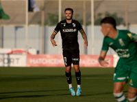 Nuno Santos of Vitoria SC is in action during the UEFA Europa Conference League, Second Qualifying Round, 1st Leg soccer match between Flori...