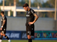 Nuno Santos of Vitoria SC is playing during the UEFA Europa Conference League, Second Qualifying Round, 1st Leg soccer match between Florian...