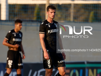 Tomas Handel of Vitoria SC is playing during the UEFA Europa Conference League, Second Qualifying Round, 1st Leg soccer match between Floria...