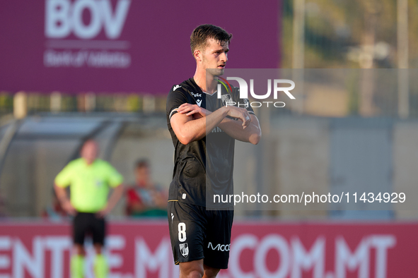 Tomas Handel of Vitoria SC is playing during the UEFA Europa Conference League, Second Qualifying Round, 1st Leg soccer match between Floria...