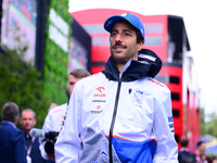 Daniel Ricciardo of Visa Cash-Up Racing Bulls is arriving in the paddock after the race of the Belgian GP, the 14th race of the Formula 1 Wo...