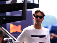 George Russell of Mercedes-AMG Petronas is arriving in the paddock after the race of the Belgian GP, the 14th race of the Formula 1 World Ch...