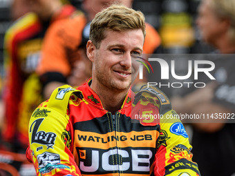 Leicester Lions' Ryan Douglas is participating in the Rowe Motor Oil Premiership match between Leicester Lions and Belle Vue Aces at the Pid...