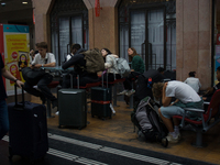 High-speed trains around France are suffering sabotage that is heavily disrupting traffic during the day of the Olympic Games opening ceremo...