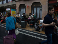 High-speed trains around France are suffering sabotage that is heavily disrupting traffic during the day of the Olympic Games opening ceremo...