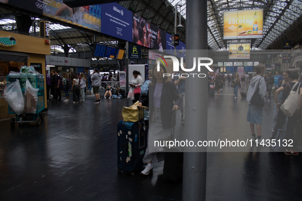 High-speed trains around France are suffering sabotage that is heavily disrupting traffic during the day of the Olympic Games opening ceremo...