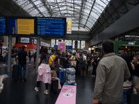 High-speed trains around France are suffering sabotage that is heavily disrupting traffic during the day of the Olympic Games opening ceremo...