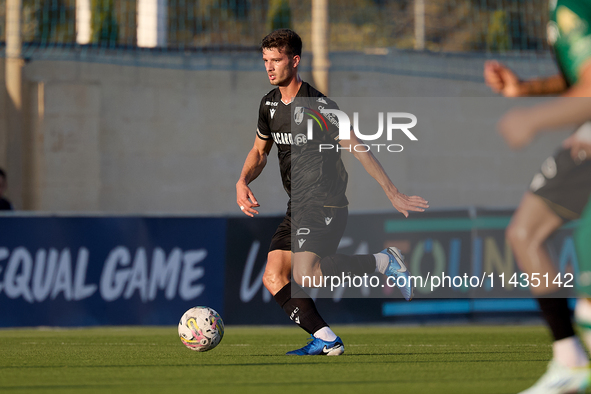 Tomas Handel of Vitoria SC is playing during the UEFA Europa Conference League, Second Qualifying Round, 1st Leg soccer match between Floria...