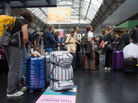 High-speed trains around France are suffering sabotage that is heavily disrupting traffic during the day of the Olympic Games opening ceremo...