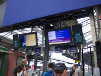 High-speed trains around France are suffering sabotage that is heavily disrupting traffic during the day of the Olympic Games opening ceremo...