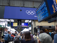 High-speed trains around France are suffering sabotage that is heavily disrupting traffic during the day of the Olympic Games opening ceremo...