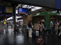 High-speed trains around France are suffering sabotage that is heavily disrupting traffic during the day of the Olympic Games opening ceremo...