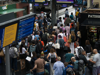 High-speed trains around France are suffering sabotage that is heavily disrupting traffic during the day of the Olympic Games opening ceremo...