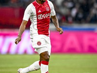 Ajax player Chuba Akpom is playing during the match Ajax vs. Vojvodina at the Johan Cruijff ArenA for the UEFA Europa League Second qualifyi...