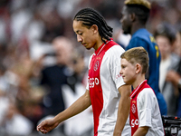 Ajax player Kian Fitz-Jim is playing during the match Ajax vs. Vojvodina at the Johan Cruijff ArenA for the UEFA Europa League Second qualif...