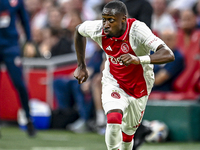 Ajax player Carlos Forbs is playing during the match Ajax vs. Vojvodina at the Johan Cruijff ArenA for the UEFA Europa League Second qualify...