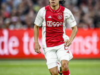 Ajax player Kian Fitz-Jim is playing during the match Ajax vs. Vojvodina at the Johan Cruijff ArenA for the UEFA Europa League Second qualif...