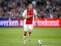 Ajax player Kian Fitz-Jim is playing during the match Ajax vs. Vojvodina at the Johan Cruijff ArenA for the UEFA Europa League Second qualif...