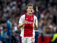 Ajax player Christian Rasmussen is playing during the match Ajax vs. Vojvodina at the Johan Cruijff ArenA for the UEFA Europa League Second...