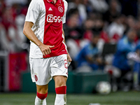 Ajax player Steven Berghuis is playing during the match Ajax vs. Vojvodina at the Johan Cruijff ArenA for the UEFA Europa League Second qual...