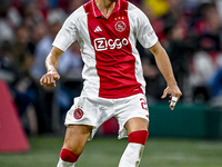 Ajax player Steven Berghuis is playing during the match Ajax vs. Vojvodina at the Johan Cruijff ArenA for the UEFA Europa League Second qual...