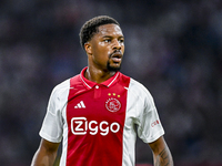 Ajax player Chuba Akpom is playing during the match Ajax vs. Vojvodina at the Johan Cruijff ArenA for the UEFA Europa League Second qualifyi...